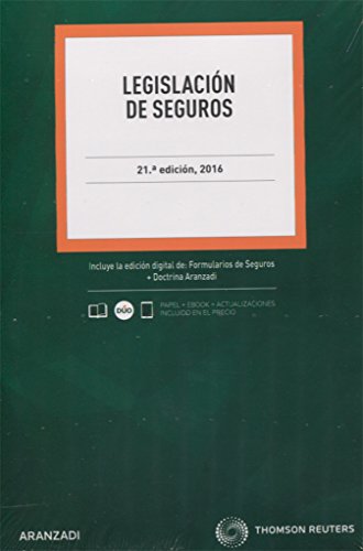 Legislación de seguros (21ª ed.) 2016 (Código Profesional)