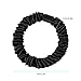 Satin, Silk Hair Ties Black Small Mini Scrunchy for Women Thick Hair Accessories Cute Soft No Slip Hair Elastics Ponytail Holder for Curly Hair No Damage Hairties Gift for Girls