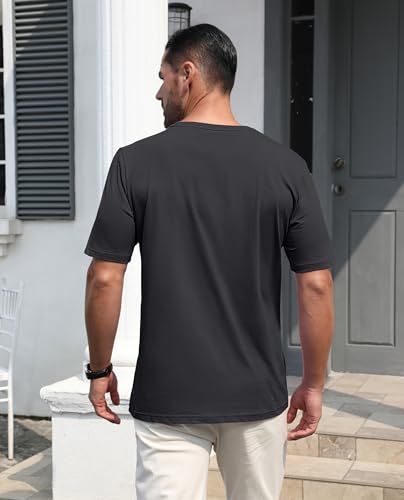 EKLENTSON Men's Cotton Pocket T-Shirts Short Sleeve Summer Tee Shirts Crew Neck Lightweight Basic Tees Casual Plain Tops4
