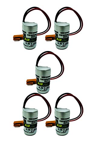 Pack 5 pilas 3.6V LS14250-MR serie Mitsubishi miniatura 1