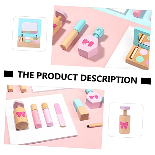Abaodam 1 Conjunto De Bolsa De Cosméticos De Simulação Para Crianças Brinquedo Cosmético Em Miniatur