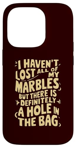ビー玉をすべて失ったわけではありません。間違いなく穴が開いています。 スマホケース iPhone 14 Pro 用