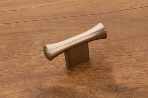 Image of HARMONUS Knobs for Drawer & Cabinets Set Knob,Satin Wardrobe Kitchen Door Pull Handle Knobs Square Shape Drawer Knob - (KNOBS-193- Pack of 2)