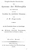 Vergleichende Geschichte der Systeme der Philosophie 1519533330 Book Cover