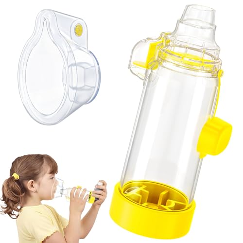 Image of Inhaler Spacer for Adult and Kids NESSI OTC SPACER (Yellow /Kids)