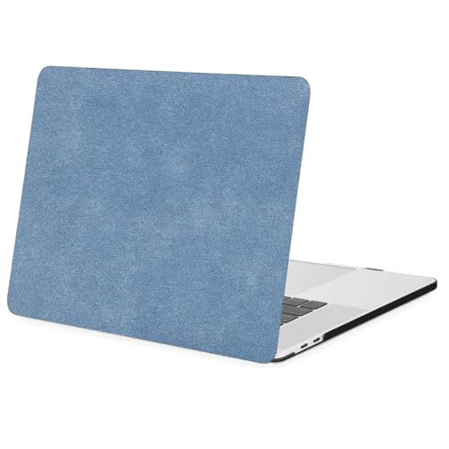 Image of MOCA Pro 16 Inch Laptop Case 2019 2020 A2141 Slim Protective Plastic Hard Shell Cover with Touch Bar and Touch ID Support (Blue, Pro 16 inch 2019-2020)