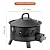EcoNook 17.3 inch Portable Propane Fire Pits, Gas Fire Pit Bowl for Outside with Lid & Handle, Smokeless Gas Firebowl,Propane Firepit for Camping, Patio, Yard, Garden