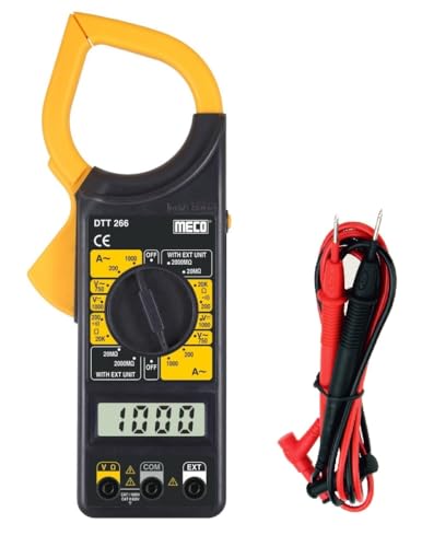 See full amazon price history chart for Meco DTT-266_ 3-1/2 Digit 2000 Counts 1000A AC Manual Ranging Clampmeter (2000 Counts) Digital Clamp meter Meco DTT-266_ 3-1/2 Digit 2000 Counts 1000A AC Manual Ranging Clampmeter (2000 Counts) Digital Clamp meter (B0BSN1K17R) Amazon Price History, Amazon Price Tracker