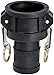IrrigationKing RKC-200P C Type Polypropylene CAMLOCK, Polypropylene, 2"
