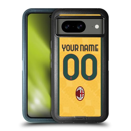 Étui antichoc Google Pixel 8 évitez les vitres brisées avec le style AC Milan 24/25