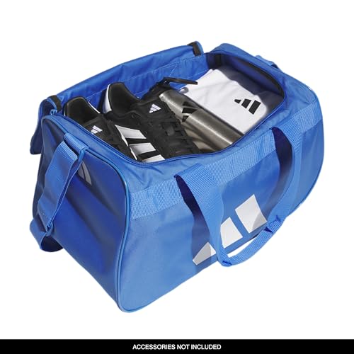 Image of adidas Power Gym Bag - Lightweight Small Duffel, Ray Blue /White, OSFA