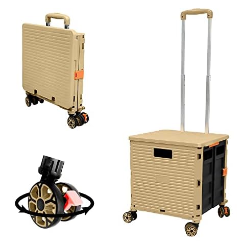 FELICON Foldable Utility Cart with Wheels Cover