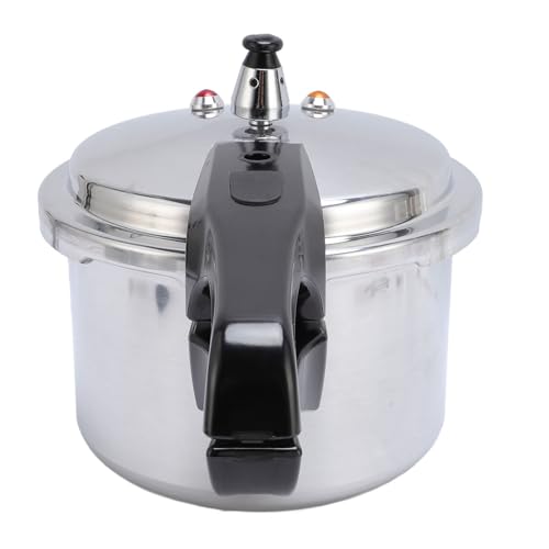 Olla a Presión de Gran Capacidad con Aleación de Aluminio, Olla de Cocción Rápida, Olla a Presión para Estufas de Gas, Cocinas de Inducción Eléctricas y Estufas de Superficie