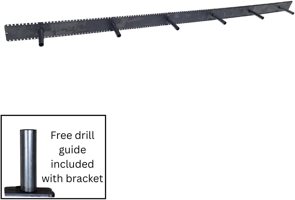 Floating Mantel Bracket-Sheppard Brackets-Sheppard System-Heavy Duty Floating Mantel Bracket (4 in. rods, 70 in. Backplate)
