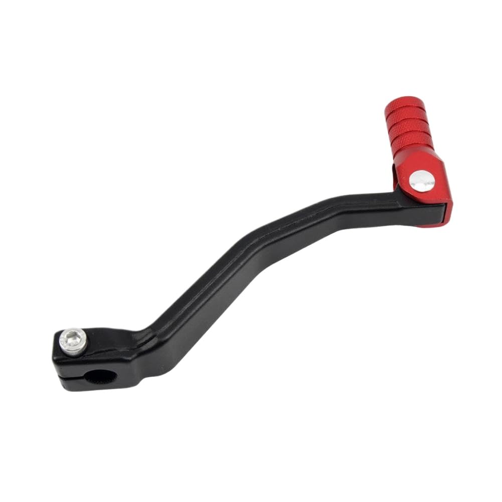 EZekAMTxf Folding Aluminum Gear Shift Lever for Kayo 125cc 140cc 150cc 250cc Motocross Motorcycles(red)