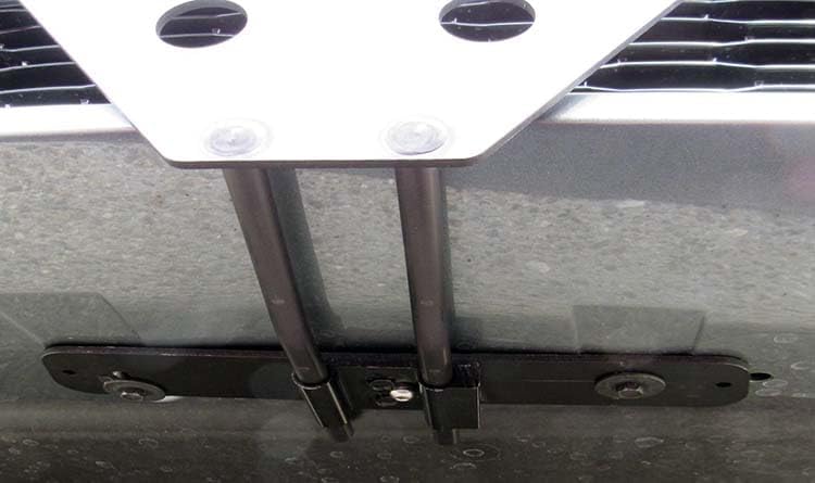 STO N SHO Front License Plate Bracket Compatible with 2019-2020 BMW M5/M5 Competition with adaptive cruise (SNS120b)