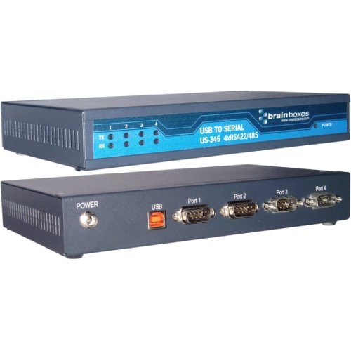 Brainboxes UC-346 4-port Multiport Serial Adapter