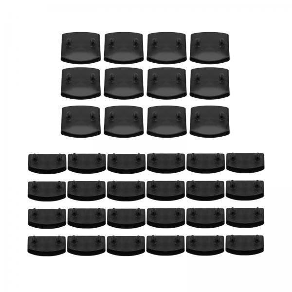 2X Bed Slat Holder End Caps for Bed Replacement Multipurpose Securing Side Slat Bracket Cover Sides Ends Fixings for Bunk Bed