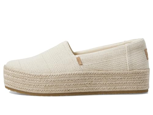 Image of TOMS Women's Valencia Platform Espadrille, Textile Upper, OrthoLite Insole