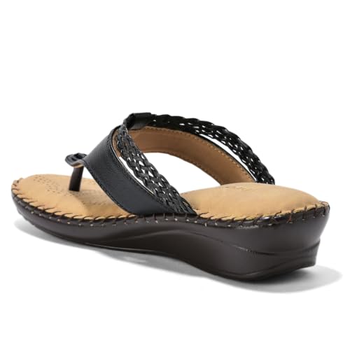 Image of SELBRO Doctor-Plus Diabetic & Orthopedic Slippers for Women with Super Extra Soft Padding C1