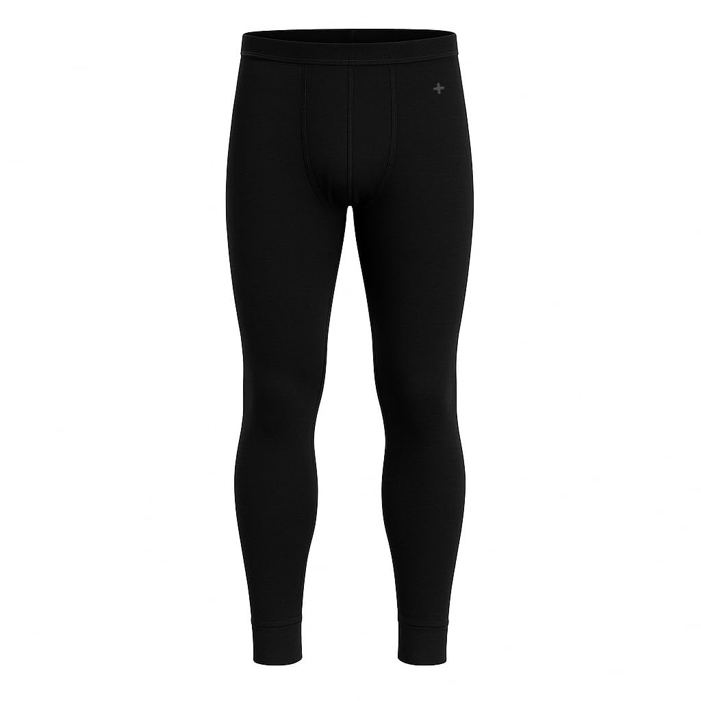 LEON+ Merino Unterwäsche Set Damen Lang – Langes Oberteil & Lange Leggings – Warm, Atmungsaktiv, Geruchshemmend, Leicht, Schnell Trocknend – Ideal für Ski, Trekking, Camping, und als Baselayer