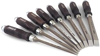 Narex 8 pc set 4 mm, 5 mm, 6 mm, 8 mm, 10 mm, 12 mm, 14 mm and 16 mm Mortise Chisels 811204-811216