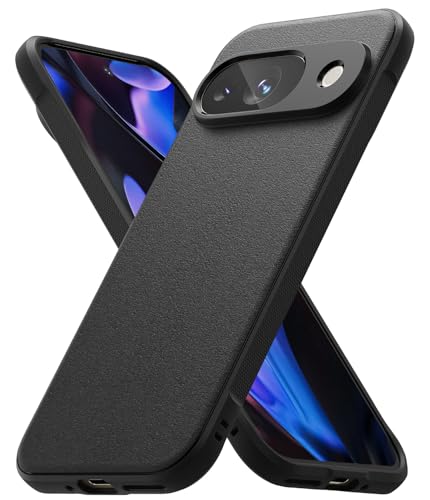 Image of Ringke Onyx for Google Pixel 9 Case [Feels Good in The Hand] Oil & Dirt Resistant, Enhanced Camera Lens Protection, Comfortable Grip, Non-Slip, Lightweight Cover - Black