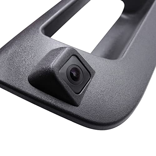 Image of Rear View Camera Backup Tailgate Handle Camera for Chevy Silverado and GMC Sierra Years 2007-2013,Tailgate Door Handle Replacement Camera(Black) 22755304 with Camera