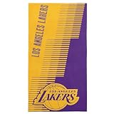 Los Angeles Lakers NBA Progression Jacquard Beach Towel 36 x 72 Inches