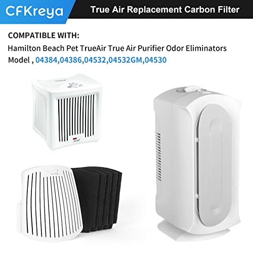 Filtre à charbon actif compatible Hamilton Beach Trueair 04531GM 04384