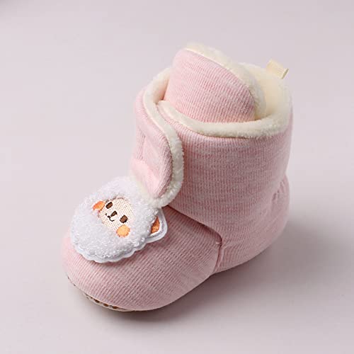 Cute Children Toddler Autumn and Winter Boys and Girls Flat Bottoms Non Slip Soft Plush Warm and Baby Girl Dress Shoes4