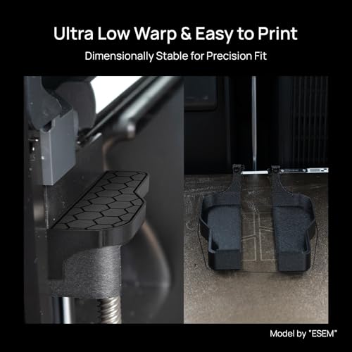 Image of Siraya Tech Flex TPU-GF 3D Printer Filament, Ultra Low Warp, Black, 1kg
