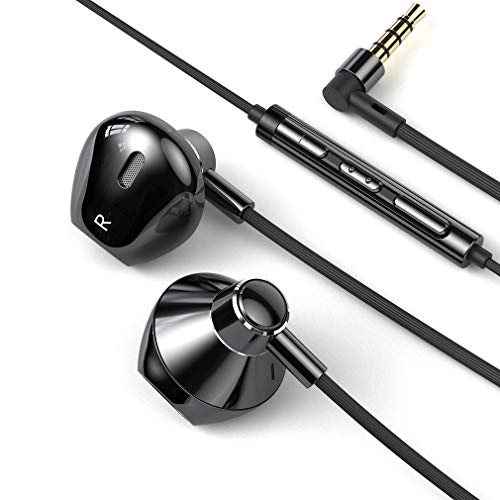 Linklike Classic 2 Lite Headphones Powerful Bass 3.5mm Jack with Microphone and Inline