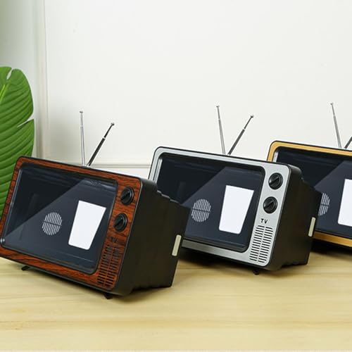 Expansor de pantalla de teléfono con lupa retro y soporte ajustable 4
