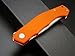 Eafengrow EF241 Folding Knife D2 Steel Blade G10 Handle EDC Tool Knives for Outdoor Working Camping Hiking(orange)