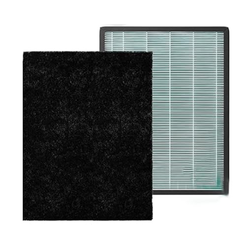 Image of TROO Air Purifier Filter Kit (HEPA & CARBON) Compatible with Coawy Air Purifier AriMega 150 (AP-1019C) (1 Hepa & 2 Carbon Filters) Long filter Life, Traps 99.99% Virus & PM 0.1 Particles