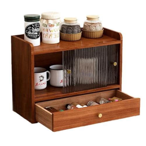 レトロ木製収納キャビネット 7引き出し レトロ木製収納キャビネット 7引き出し