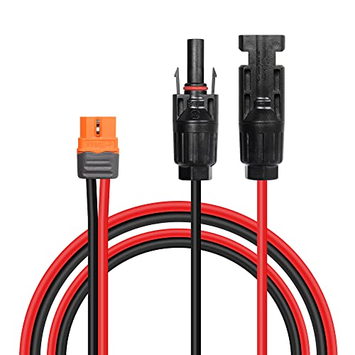 RIIEYOCA Connettore solare all'adattatore XT60i-F, cavo XT60i, connettore femmina da 12AWG collegare...