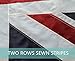 Union Jack flag British Flag 2x3FT -(60x90cm) Sewn Stripes 210D Heavy Duty Polyester Outdoors Indoors United Kingdom flag uk Flags Brass Grommets