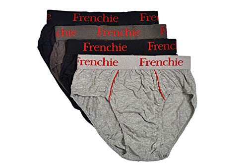 VIP Frenchie Pro Men's Cotton Brief (Multicolour, Size-100cm) - Pack of 4