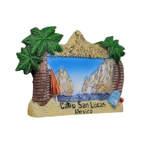 Imán decorativo souvenir Cabo San Lucas México miniatura 6