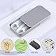 JIEYAO Tragbare Zahnseide Boxen, 4 Stück Metall Zahnseidebox Reise Zahnseide-Etui Metalldose mit Deckel Dental Pick Spender Zahnseide Organizer Nachfüllbarer Glide Aufbewahrungsbehälter für Schmuck