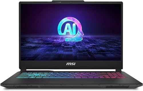 Image of MSI Cyborg 15 AI A1VFK-076XIT Gaming Notebook, 15.6 inch FHD 144Hz, Intel Ultra 7 155H, Nvidia RTX 4060 GDDR6 8GB, 1TB SSD NVMe PCIe4, 16GB DDR5 Ram, WiFi 6E, Free Dos