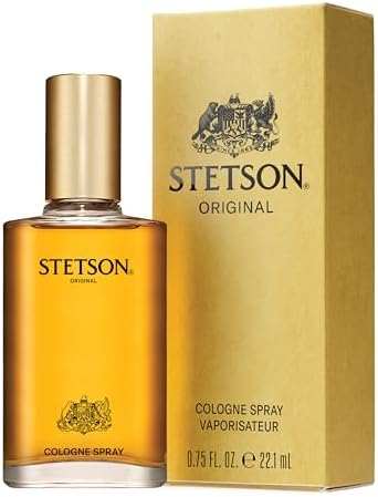 Stetson Original Cologne Spray for Men | Legendary Men's Eau de Cologne | A Bold & Classic Mens Fragrance l Travel Size | 0.75 Fl Oz