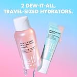 e.l.f. SKIN Thirst Burst Dew-O, Ensemble de Soins de la Peau de Taille Voyage, Tonique Exfoliant pour le Visage & Gouttes de Sérum Hydratant, Donne à la Peau un Éclat Rosé et Élastique, Végétalien & Non-Testé sur les Animaux