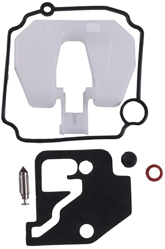 LSSOCH Carburetor Rebuild Kit 66M-W0093 66M-W0093-00 Compatible With 4-Stroke 15HP F15 Outboard Engine Mercury 802706A1 Sierra 18-7738