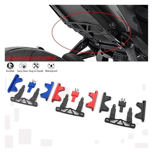 Support Plaque Immatriculation Bien Rangé MT-09 2024 Kit Éliminateur Bas - 2
