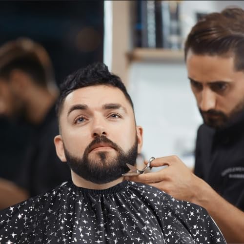 Capa impermeable profesional para corte de cabello adultos miniatura 5