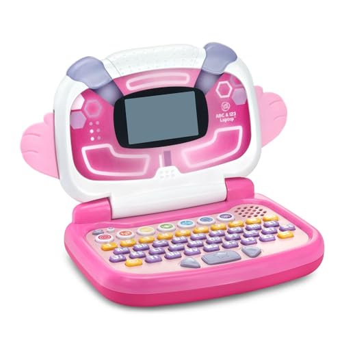 LeapFrog ABC and 123 Laptop for Preschoolers Ages 3-7 Years, Pink - Image 8