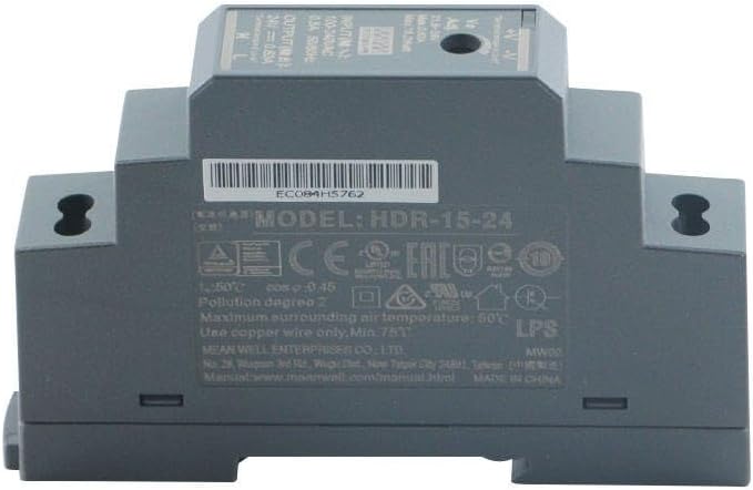 HDR-15-24 Mean Well Switching Power Supply Mean Well HDR-15-24
